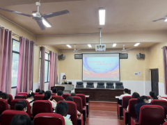 蒸湘区呆鹰岭镇新阳小学开展音乐师德课活动