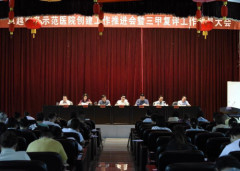 打造卓越品牌 助推三甲复评 衡阳市中医医院召开卓越服务示范医院 创建工作推进会暨三甲复评动员大会