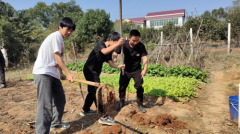 衡山县白果一中：劳动中促成长，实践中育新人