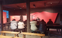邵阳县塘渡口镇玉田小学党支部开展“一月一课一片一实践”主题党日活动