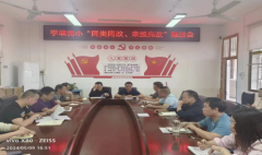 常宁市泉峰街道学墙完小召开“同类同改、未巡先改”工作推进会