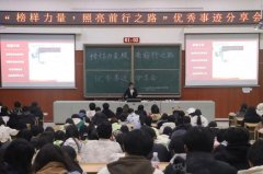 “榜样力量，照亮前行之路” —— 优秀学委、优秀班长事迹分享会