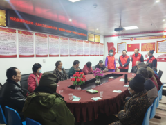 衡阳市先锋街道社区卫生服务中心党支部、雁峰区妇幼保健院党支部联合开展“情暖雁城·志愿同行”敬老爱老行动志愿者服务活动