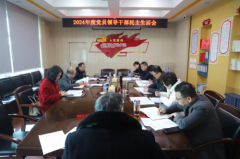 衡阳市第一人民医院党委班子召开 2024年度民主生活会