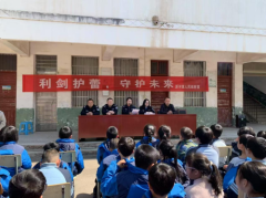 新河镇中心小学开展“利剑护蕾，守护未来”安全 教育讲座