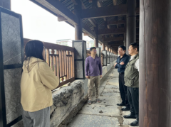 祁东县政协文艺工作组来归阳镇调研