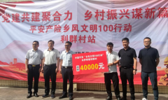 平安产险“乡风文明100” 助力常宁市罗桥镇利群村乡村振兴