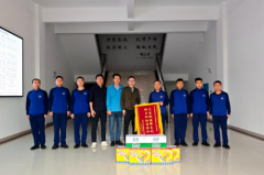 “倾力相助保供水”一面锦旗见证湘潭经开区消企联动护民生