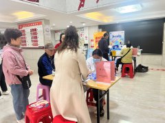 蒸湘街道社区卫生服务中心走进温家台社区开展免费体检活动