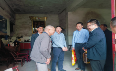 衡山县民政局开展“敬老月”走访慰问活动