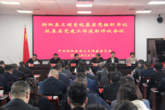 压实党建责任 凝聚卫健合力 —衡阳县卫健系统召开党组织书记抓基层党建工作述职评议会议