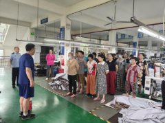 蒋家桥镇开展消防宣传培训进企业活动